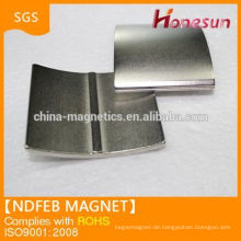 N38UH Neodym Magneten Spezialsegment OR68.4xIR64.8x50x3.6mm